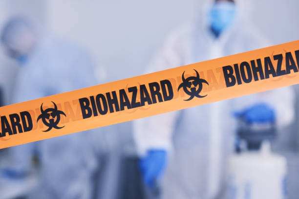 Professional Biohazard technician working in Irving, TX